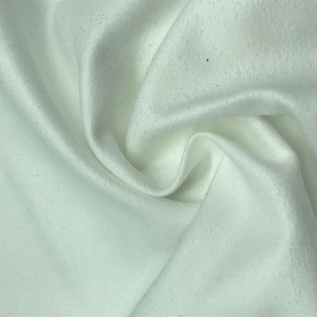100D two side brushed fabric for bathrobe lining
