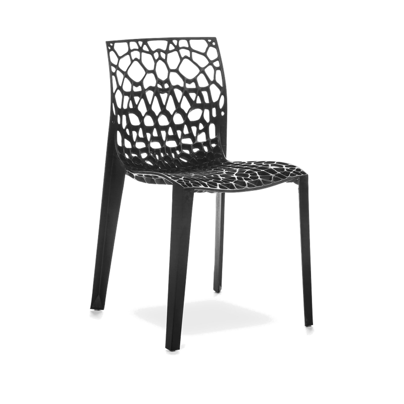 Hot Sale Dining Room Stackable PP Chair Modern Plastic Chair with holes