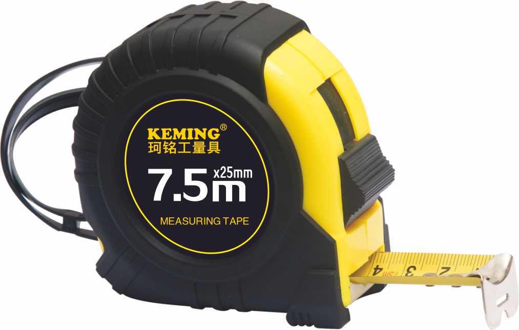 Hot-sale economic durable rubber cover steel tape measure