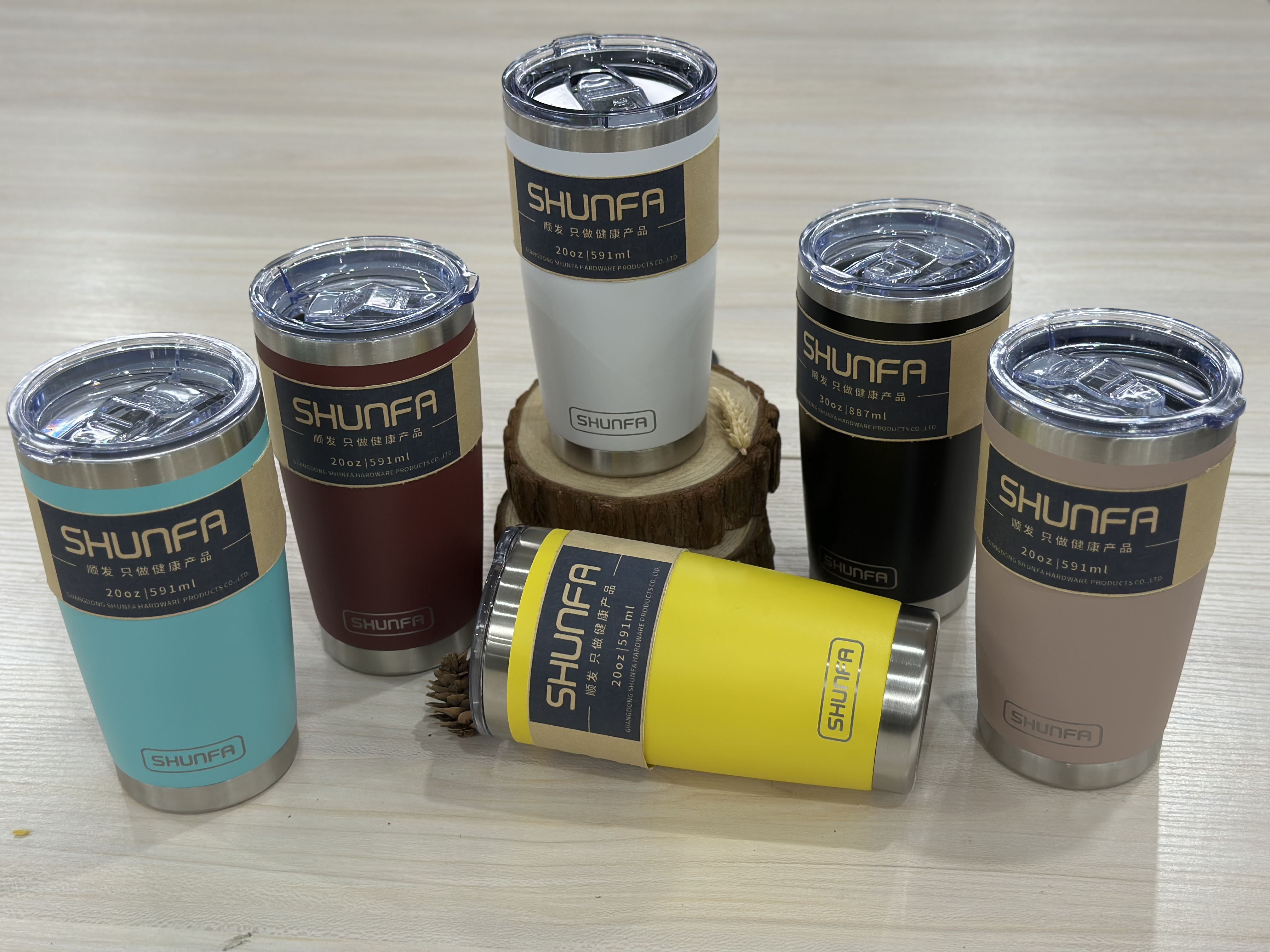 Stainless steel vacuum cup