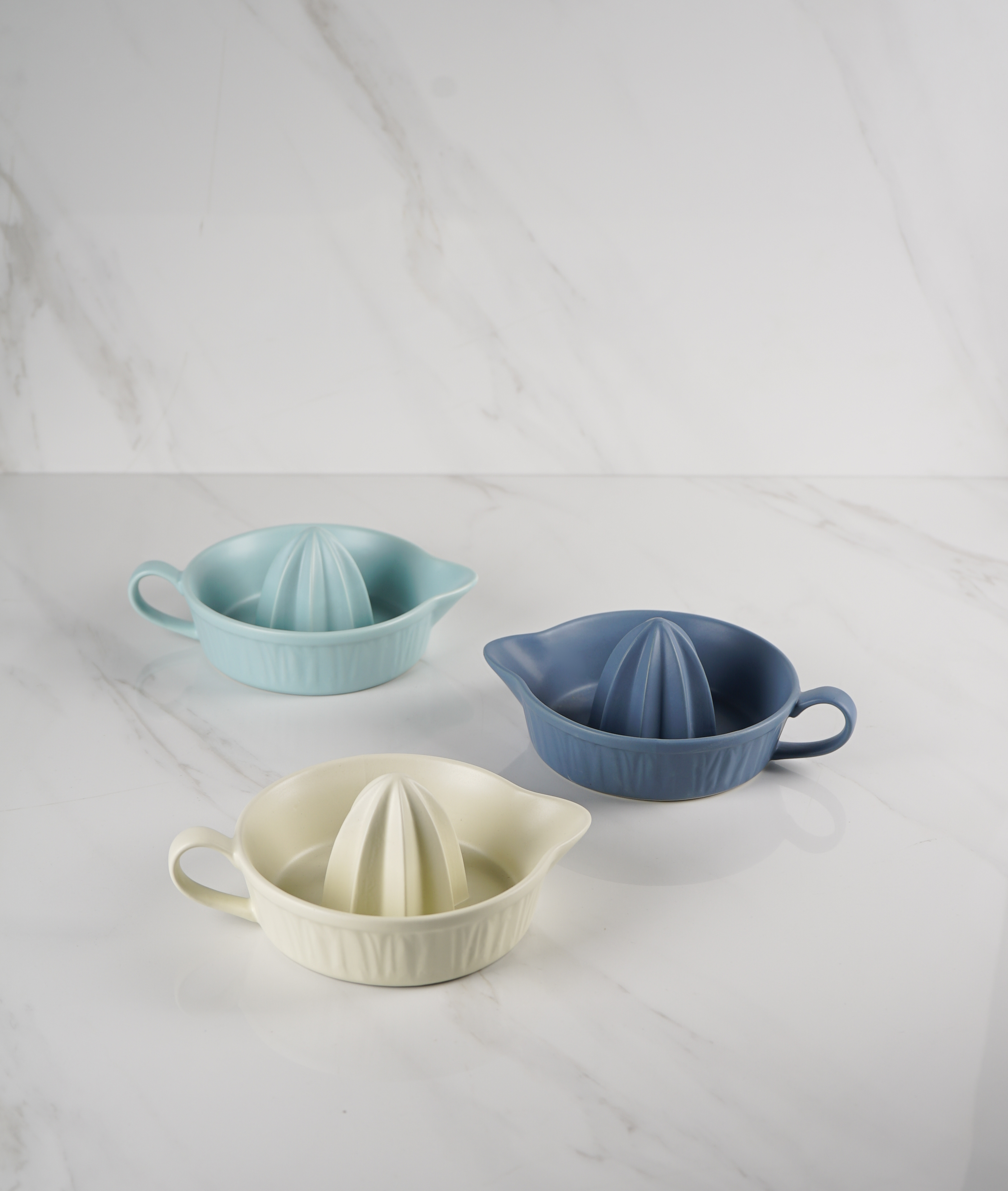 matte color ceramic juicer for home using