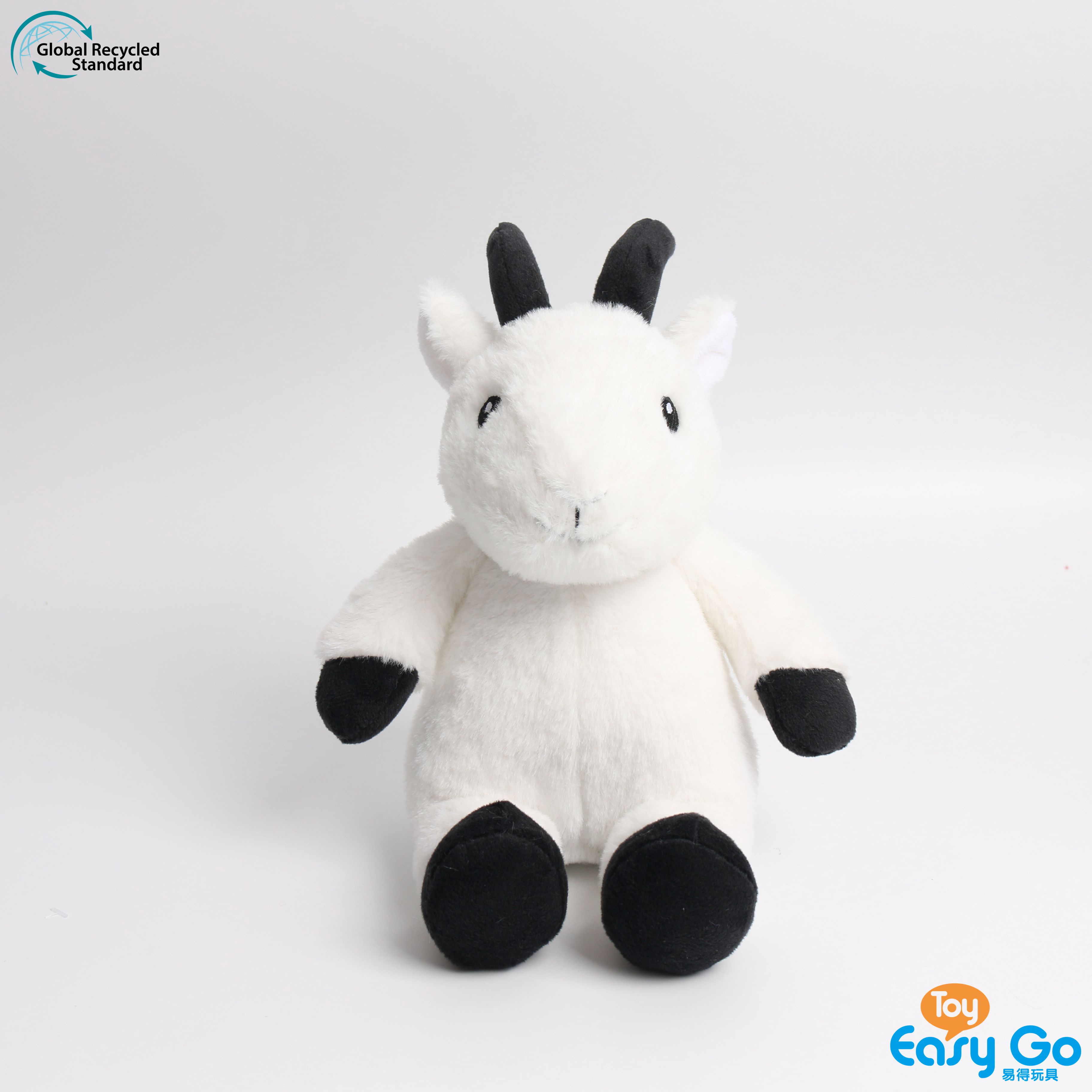 Plush Goat farm buddies made from recycled material