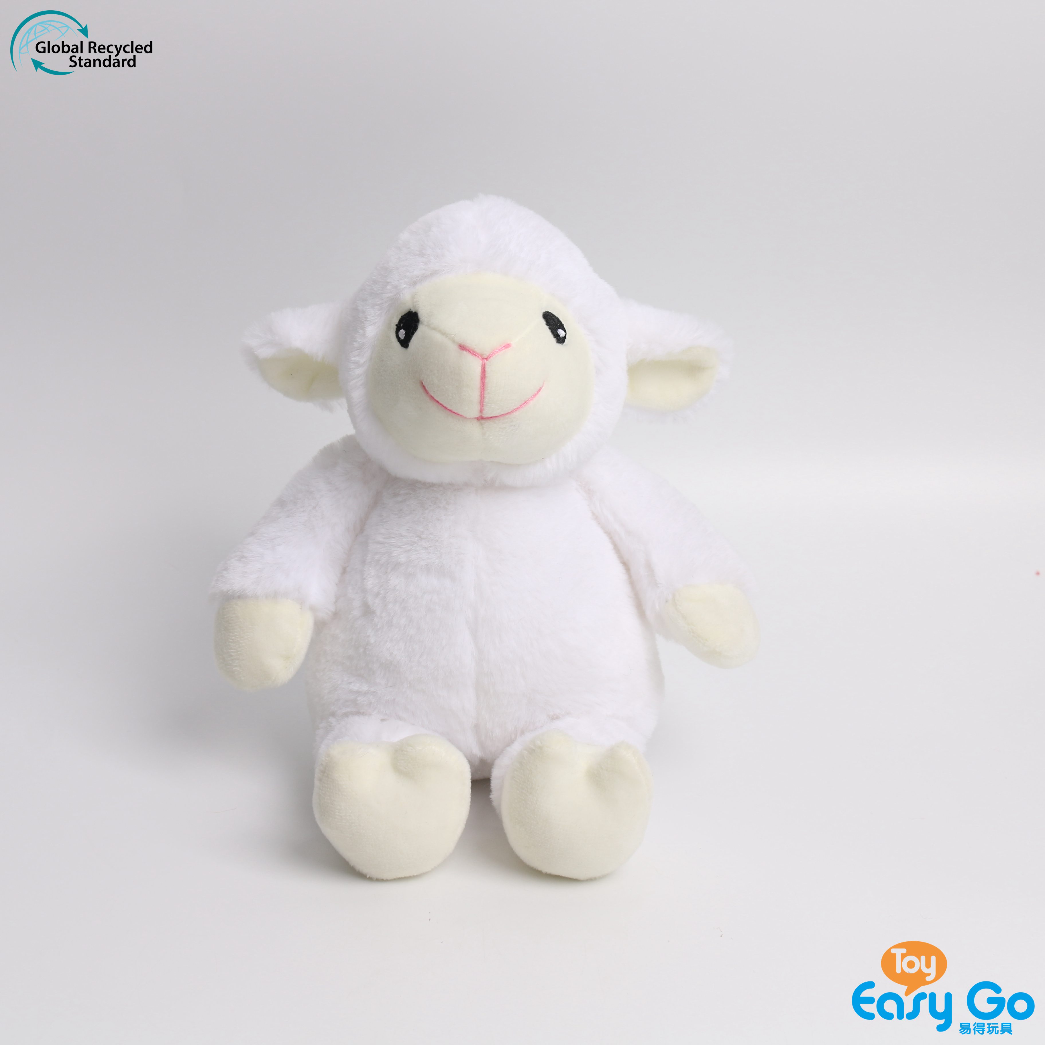 plush Sheep farm buddies made from recycled material