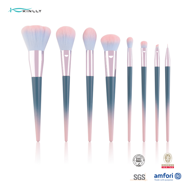 Kinlly makeup brush set makeup tools concealer foundation brush eye shadow brush 8 makeup set brush