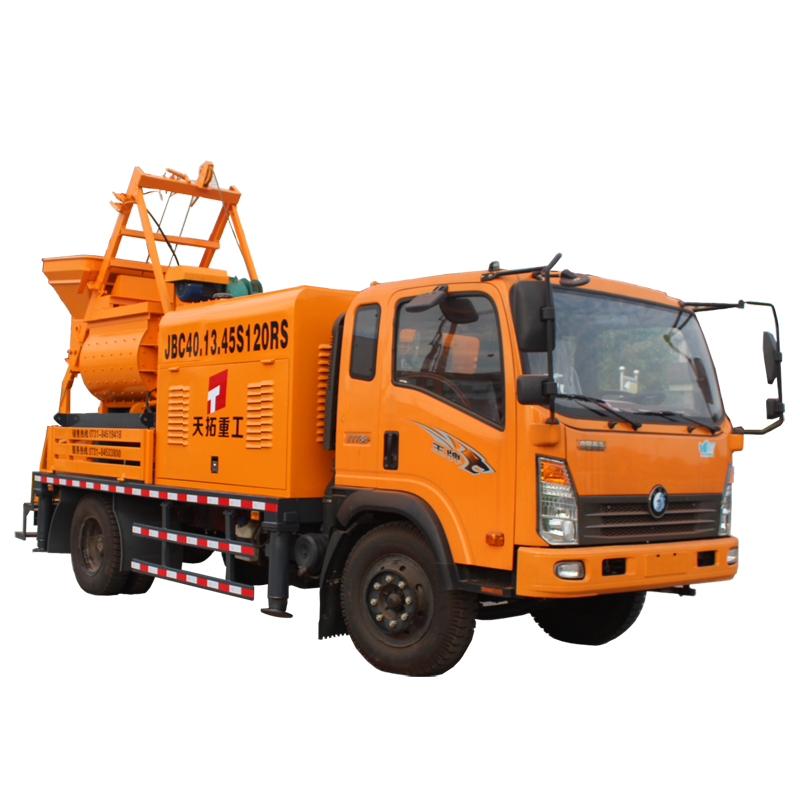 T8 truck mounted concrete pump