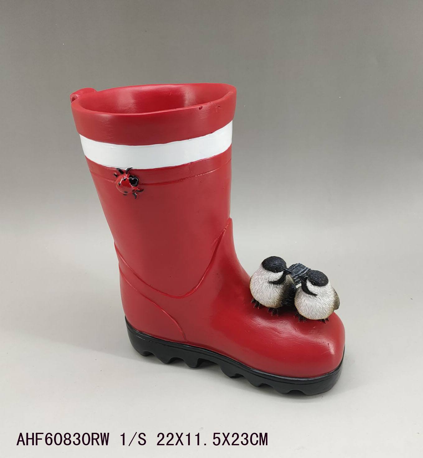 Polyresin Butterfly Boot Planter