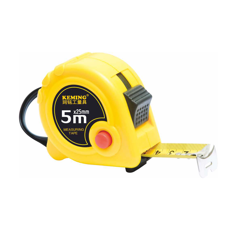 Economic three buttons new ABS steel tape measure