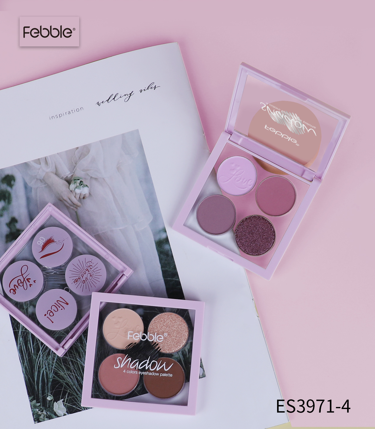 4 colors eyeshadow