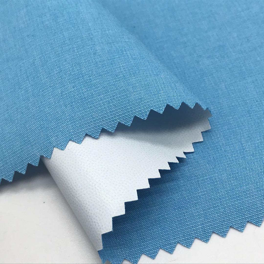 Cationic pongee fabric laminated TPU membrane