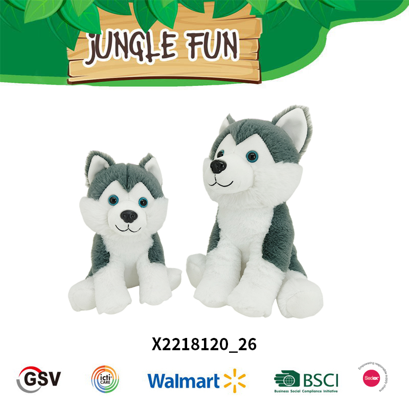 WILD ANIMALS Husky GTBC PLUSH TOY（X2218120_26）