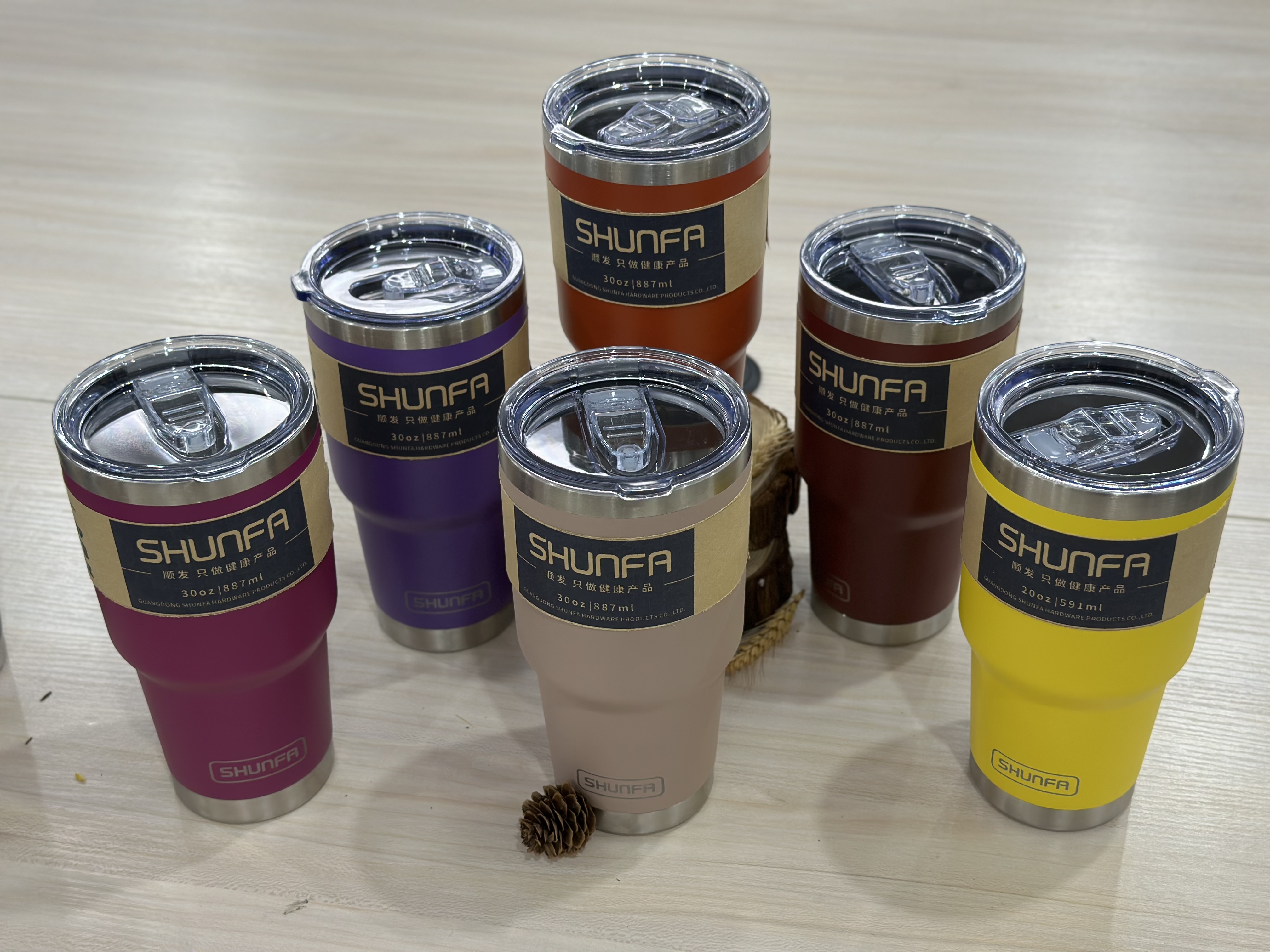 Stainless steel vacuum cup