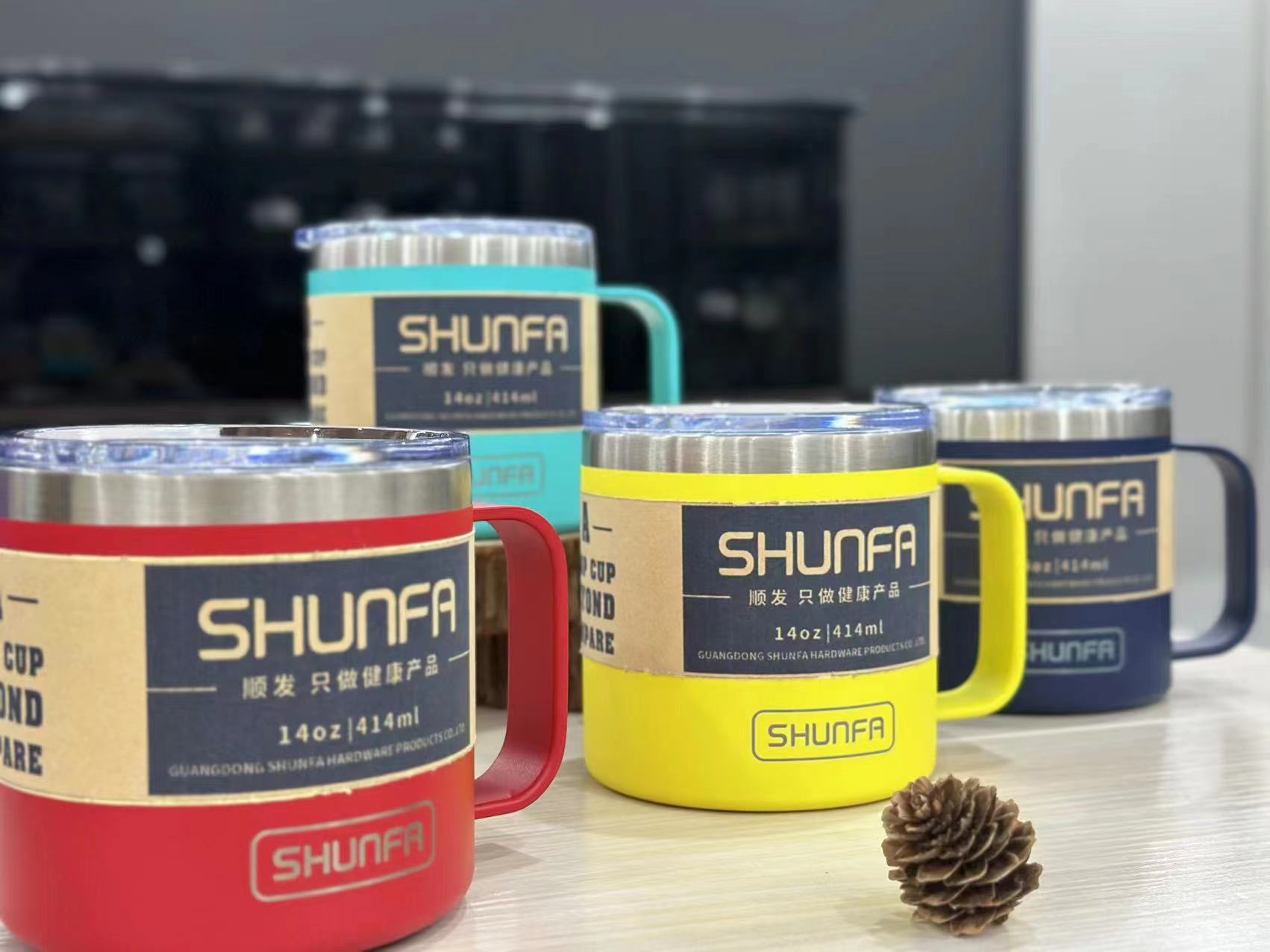 Stainless steel mug