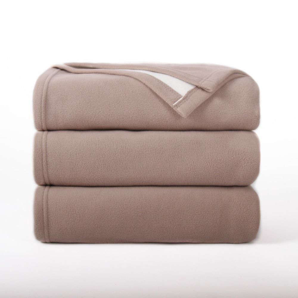 Flannel printed Sherpa Blanket