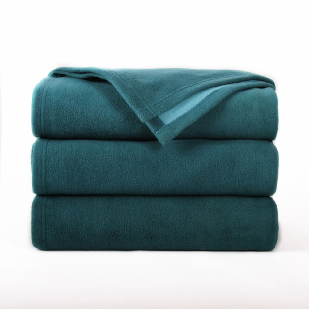 Flannel printed Sherpa Blanket