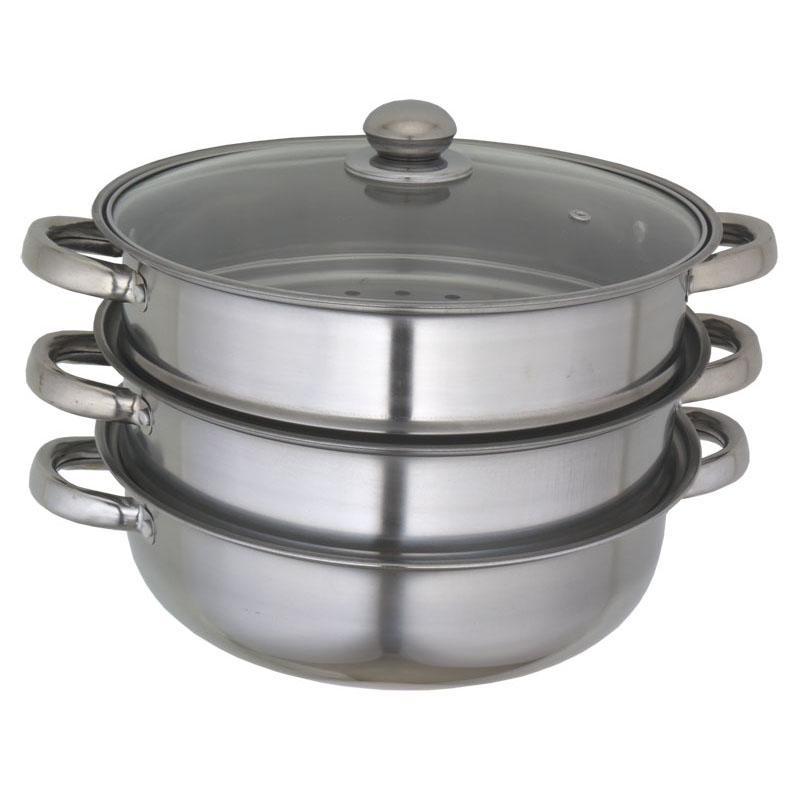 Stainless Steel 3 Layer Steamer