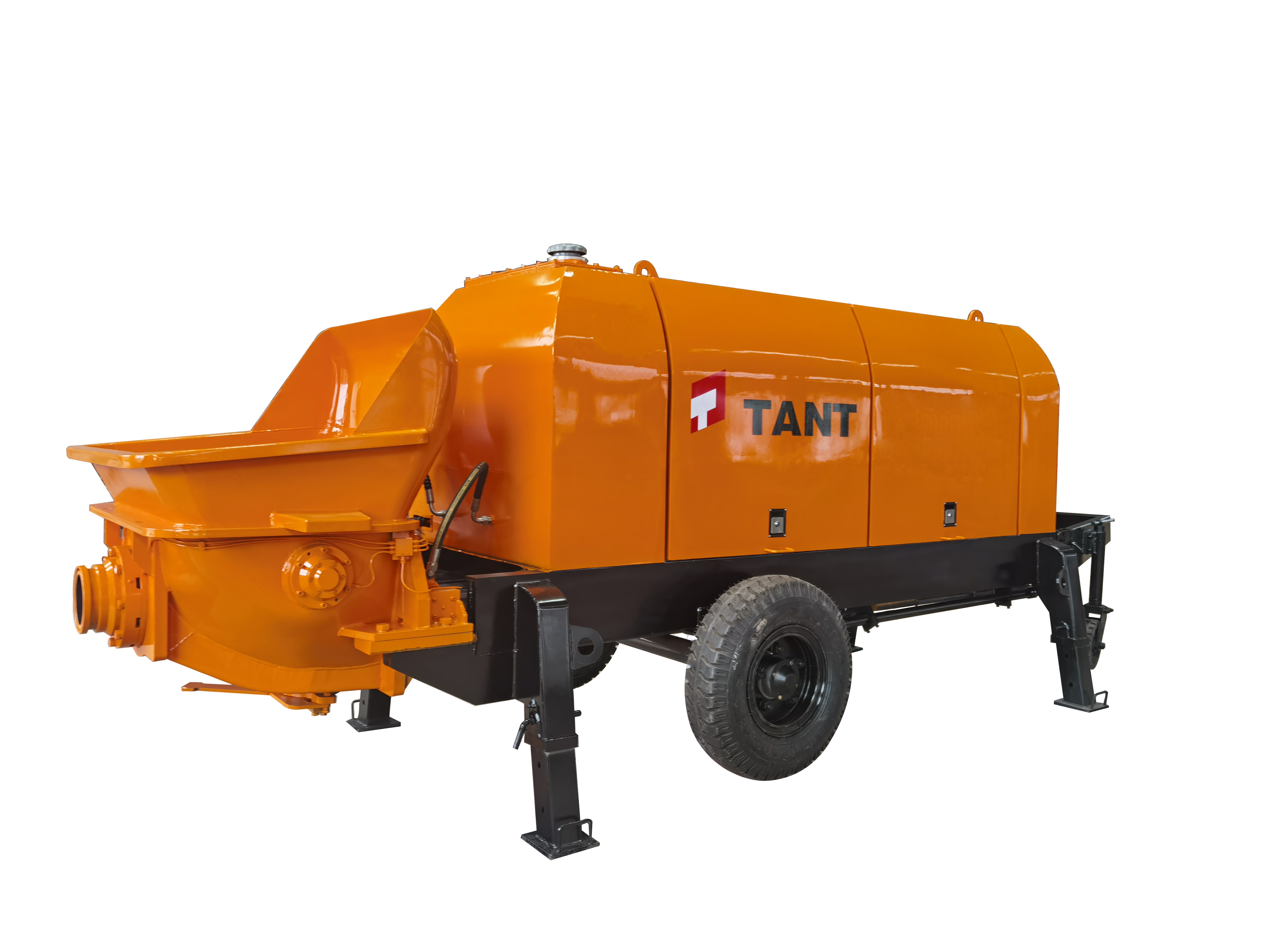 Trailer Mounted Concrete Pump HBT40.10.85
