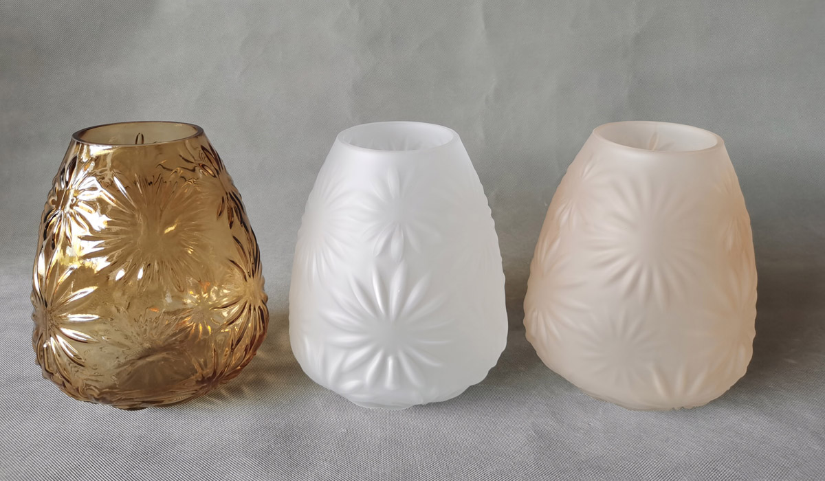 Glass Vase， Glass Candle Holder