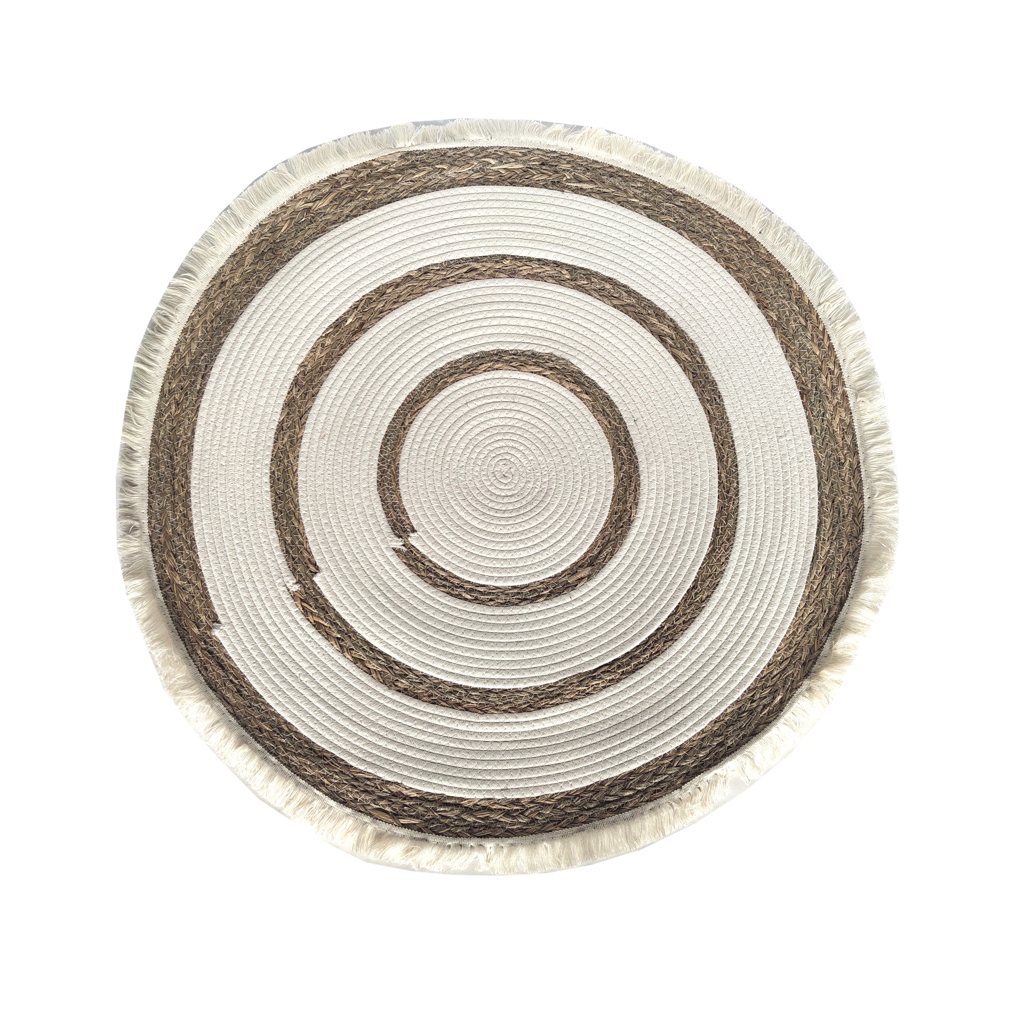 Cattail and cotton mixed mats