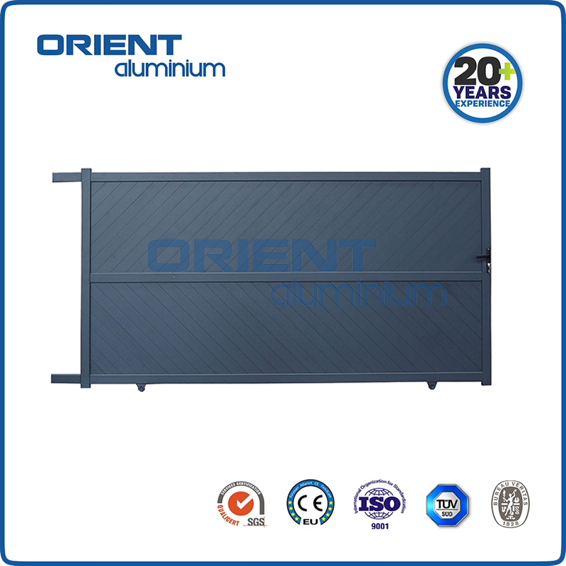 Aluminum Privacy Fence Gate Sliding Aluminum Gates