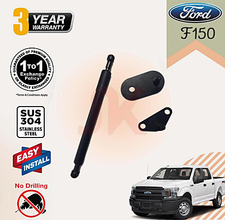 0 Ford F150 2016-2020 Tailgate Strut Assist Kit
