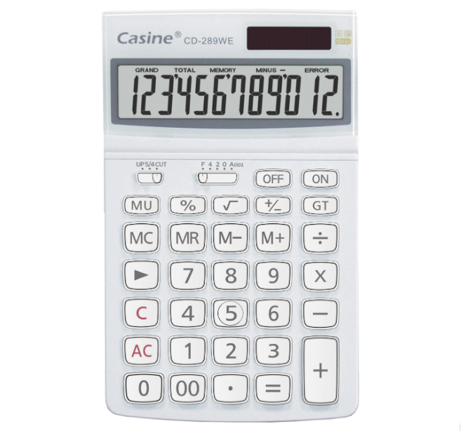 CD-289 - 12-digit desktop calculator
