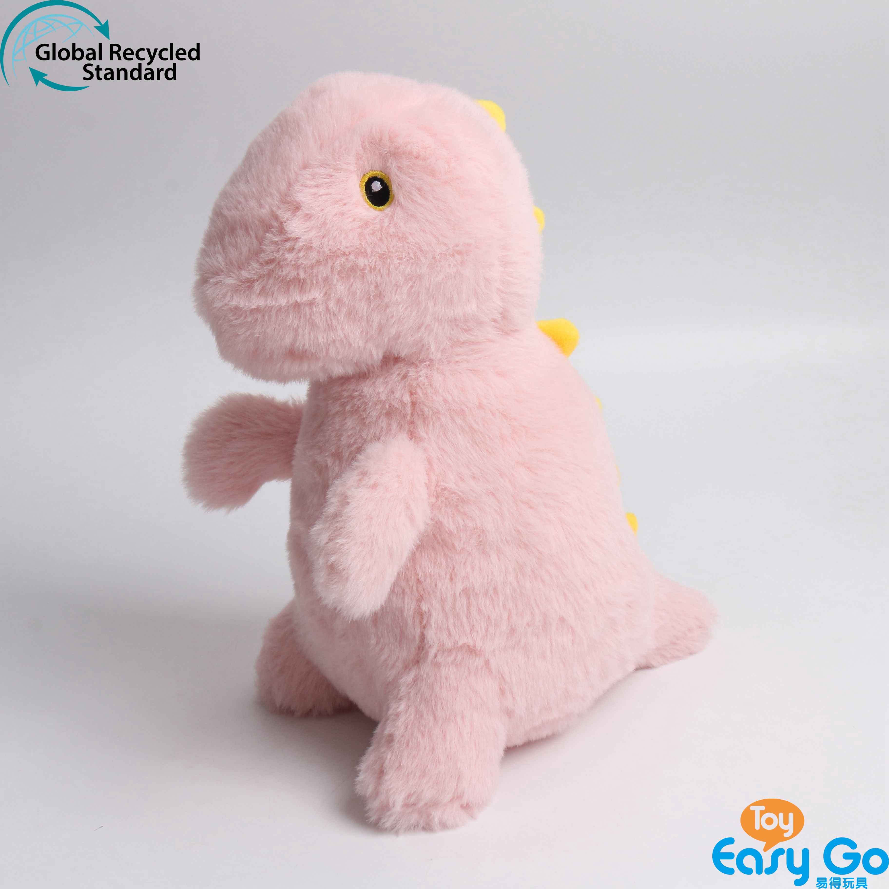 Recycled plush t-rex