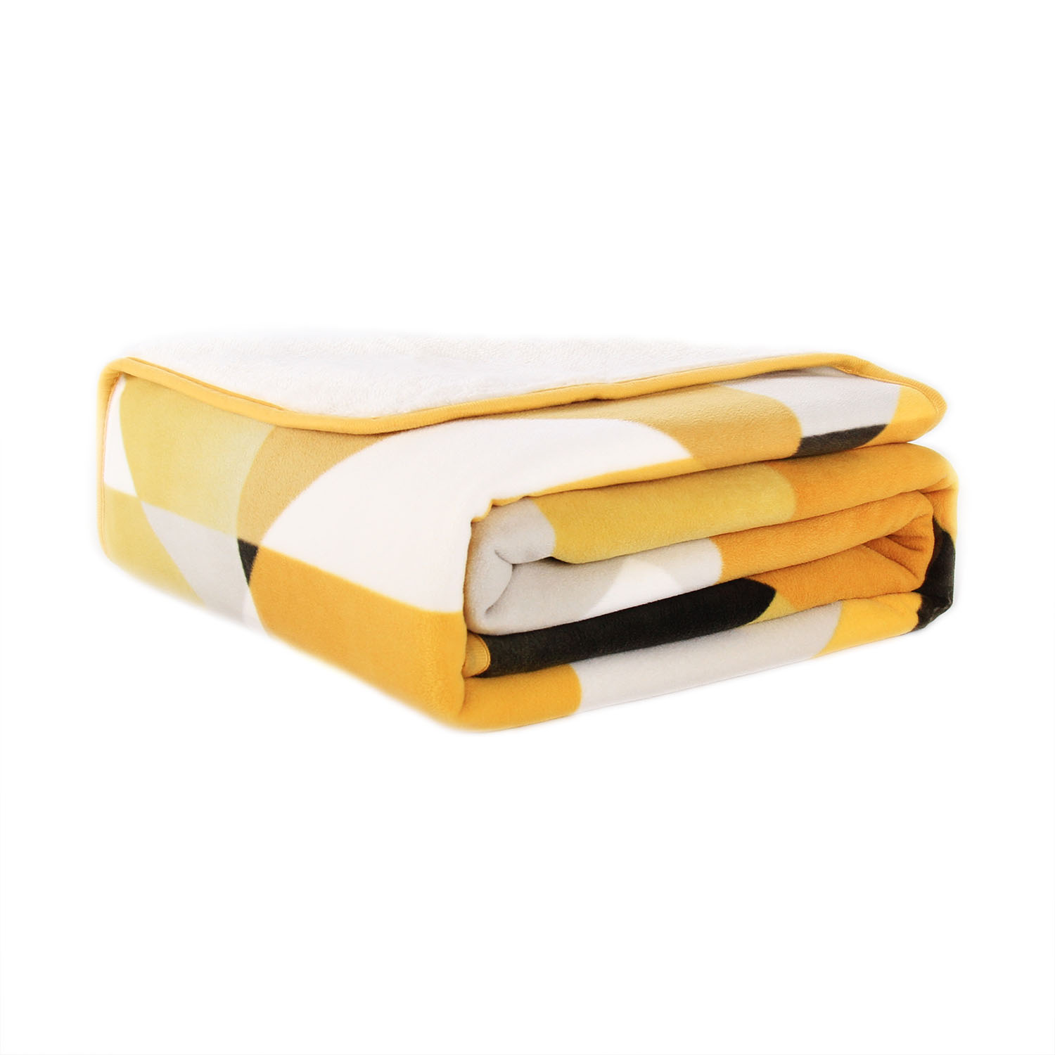 Polar fleece print blanket