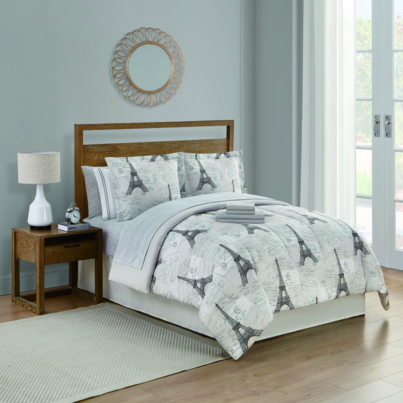 75gsm Printed MF 14pc Comforter Set
