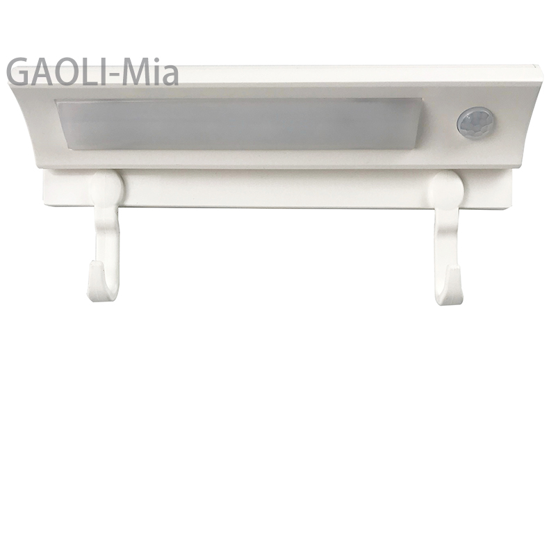 2 hooks sensor light under cabinet induction lamp indoor light Smart Night Light for Kids Stair wall