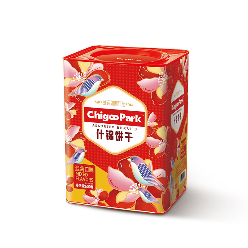 Sandwich biscuit in tin cans (SY120)