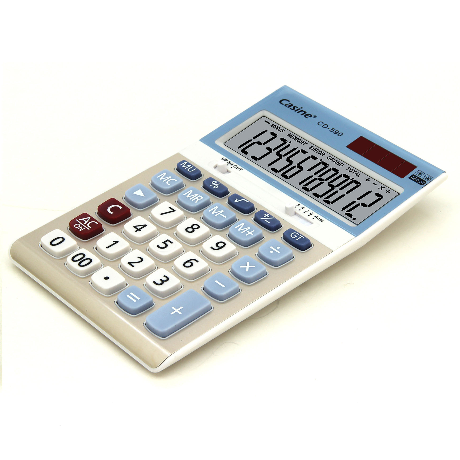 CD-590 - 12-digit desktop calculator - Casine