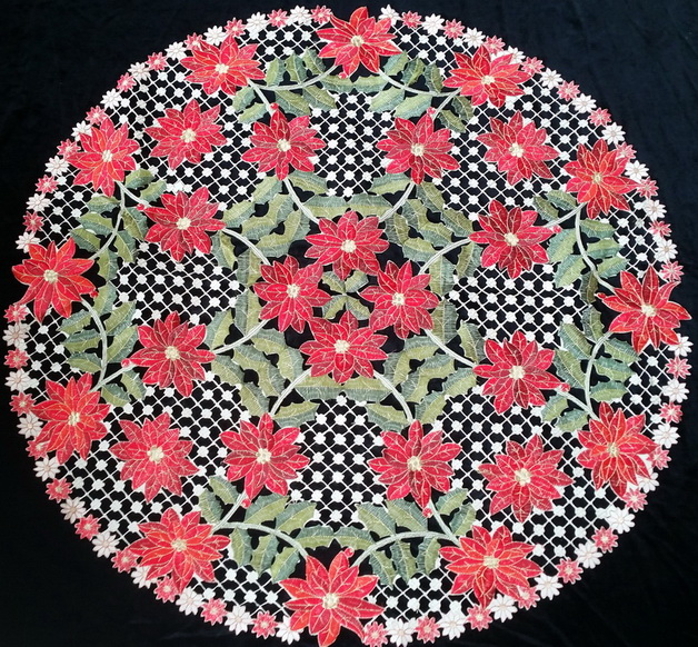 tablecloth with embroidery