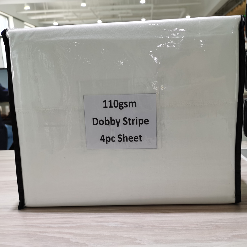 110gsm Dobby Stripe 4pc Sheet Set