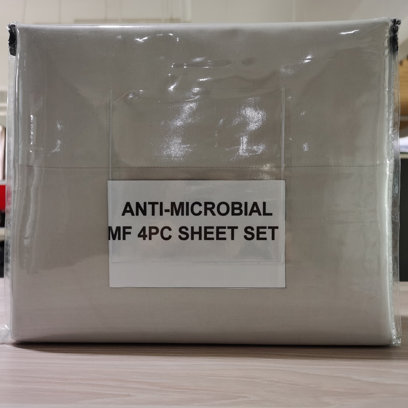 75gsm - 110gsm Anti- Microbial MF 4pc Sheet Set