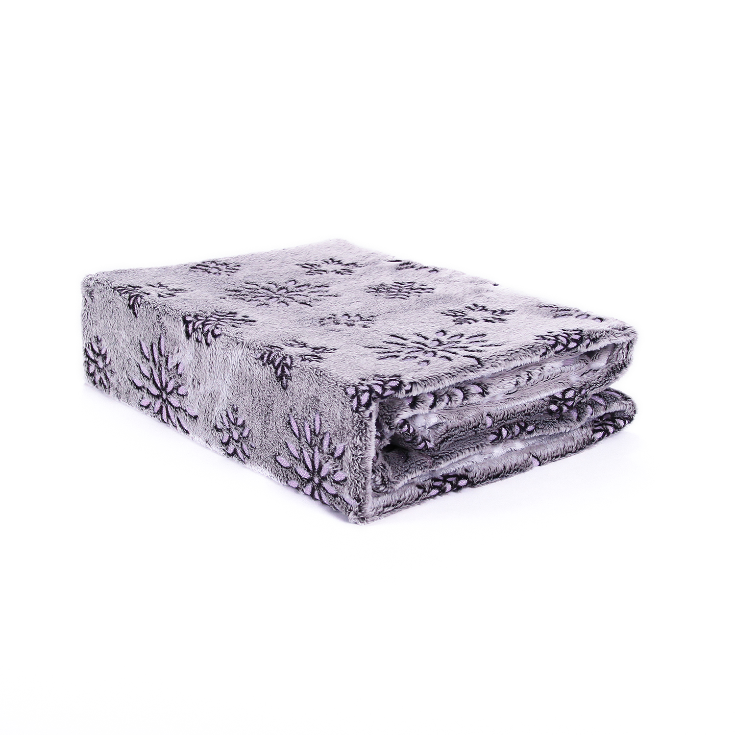 Print Jacquard Flannel Blanket