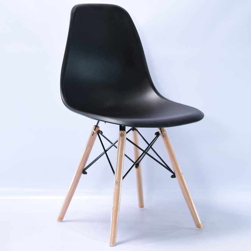 High Quality Comfortable Coffee Shop Side Chair PP Seat Restaurant Plastic Chairs For Dining Table
