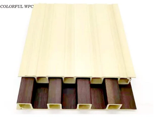 Wood Plastic Composite Wall Panel , WPC Cladding Waterproof Plastic Wood Boards WPC Wall Panels