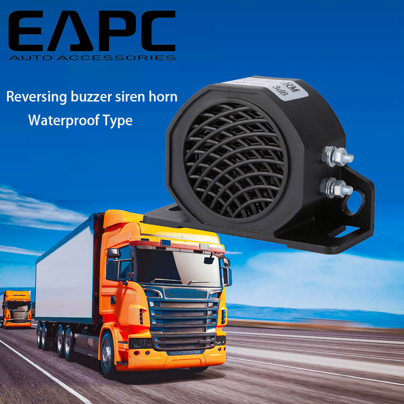 Backup alarm reverse horn