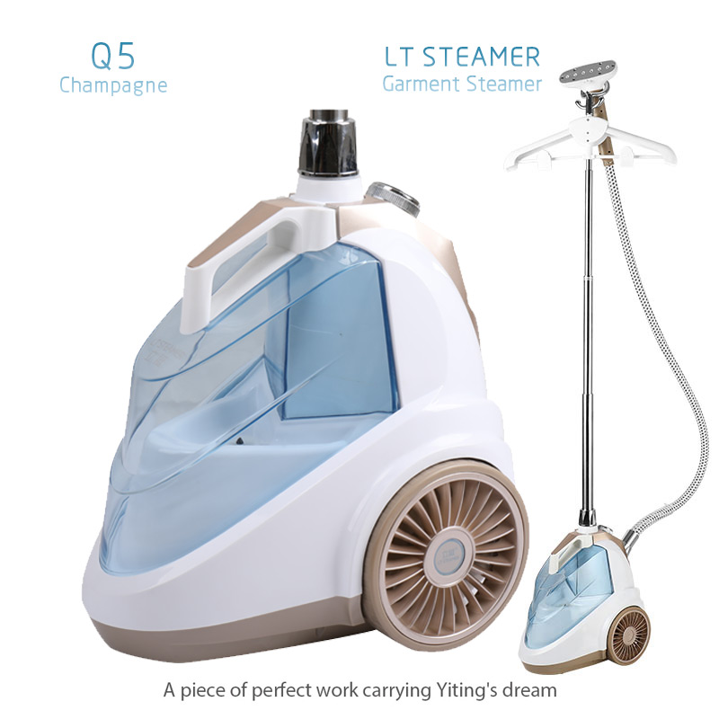 Q5 Champagne Professional fabric garment steamer iron
