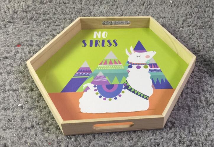 wooden tray