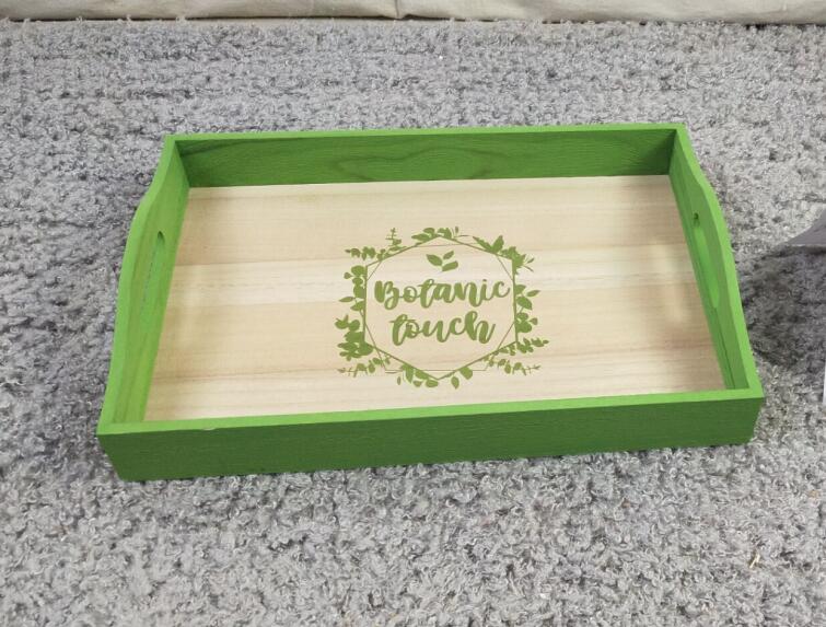wooden tray