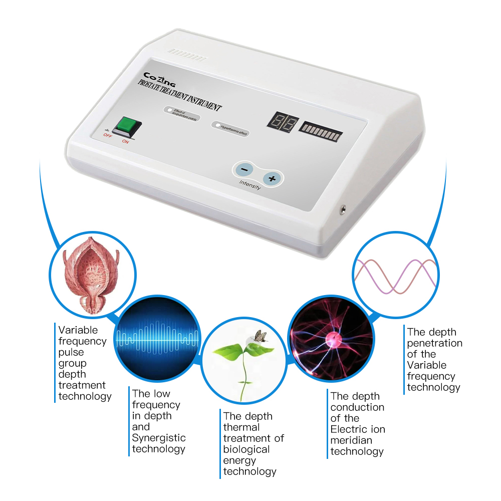 COZING-QLX01 Prostate therapy device Treatment Prostatitis Naturally For Men Home Use