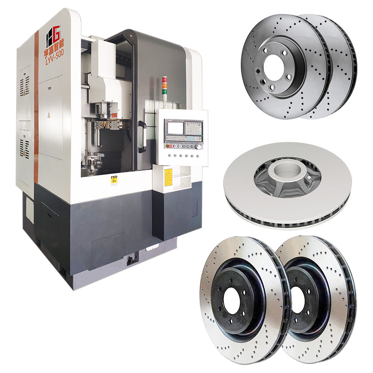 Brake disc machine