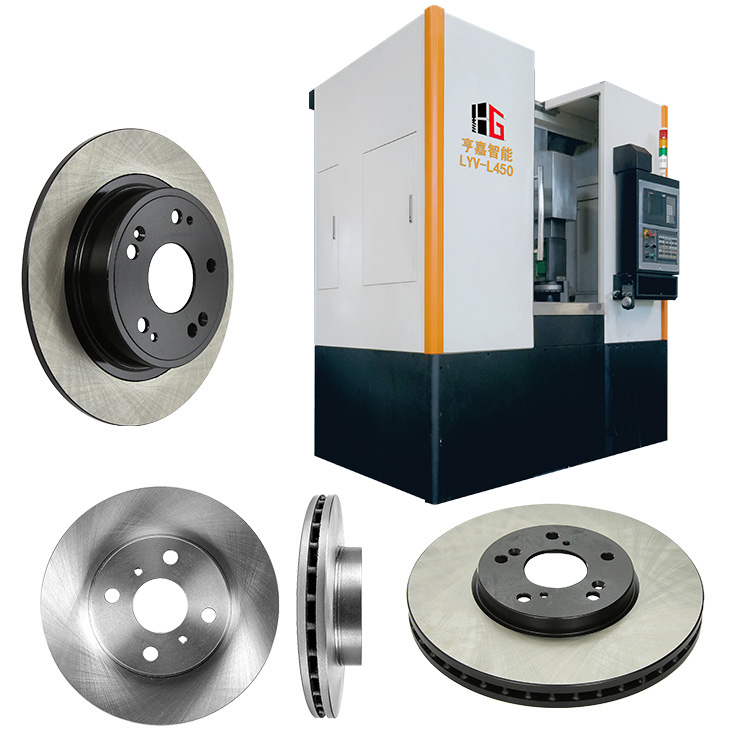 Brake disc grinder