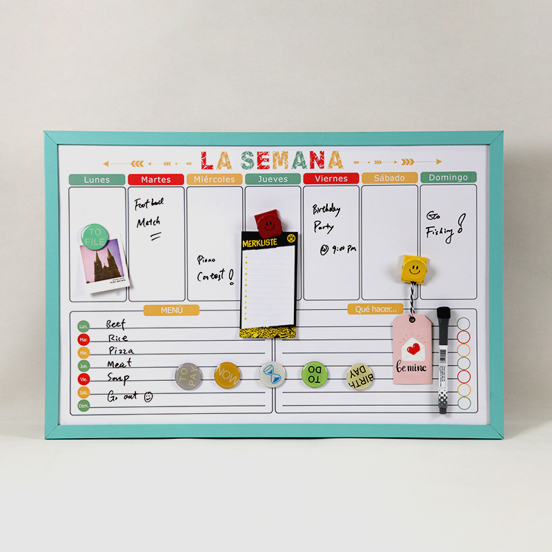 Magnetic whiteboard