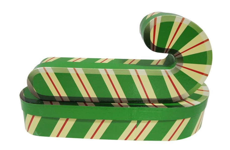 Christmas stick shaped gift box