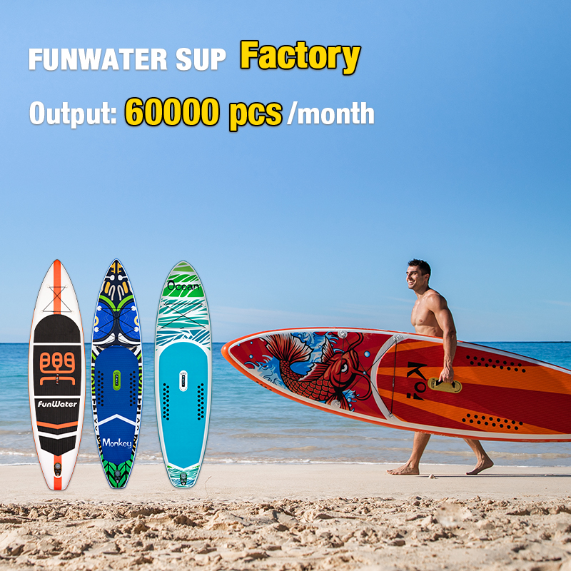 BSCI / CE OEM China supplier wholesale custom sup board surfing inflatable stand up paddle board