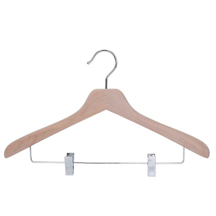 Wooden luxury hanger, hotel hanger
