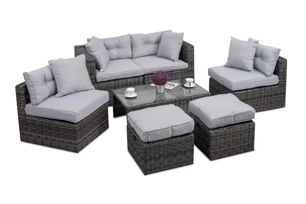 outdoor rattan sofa