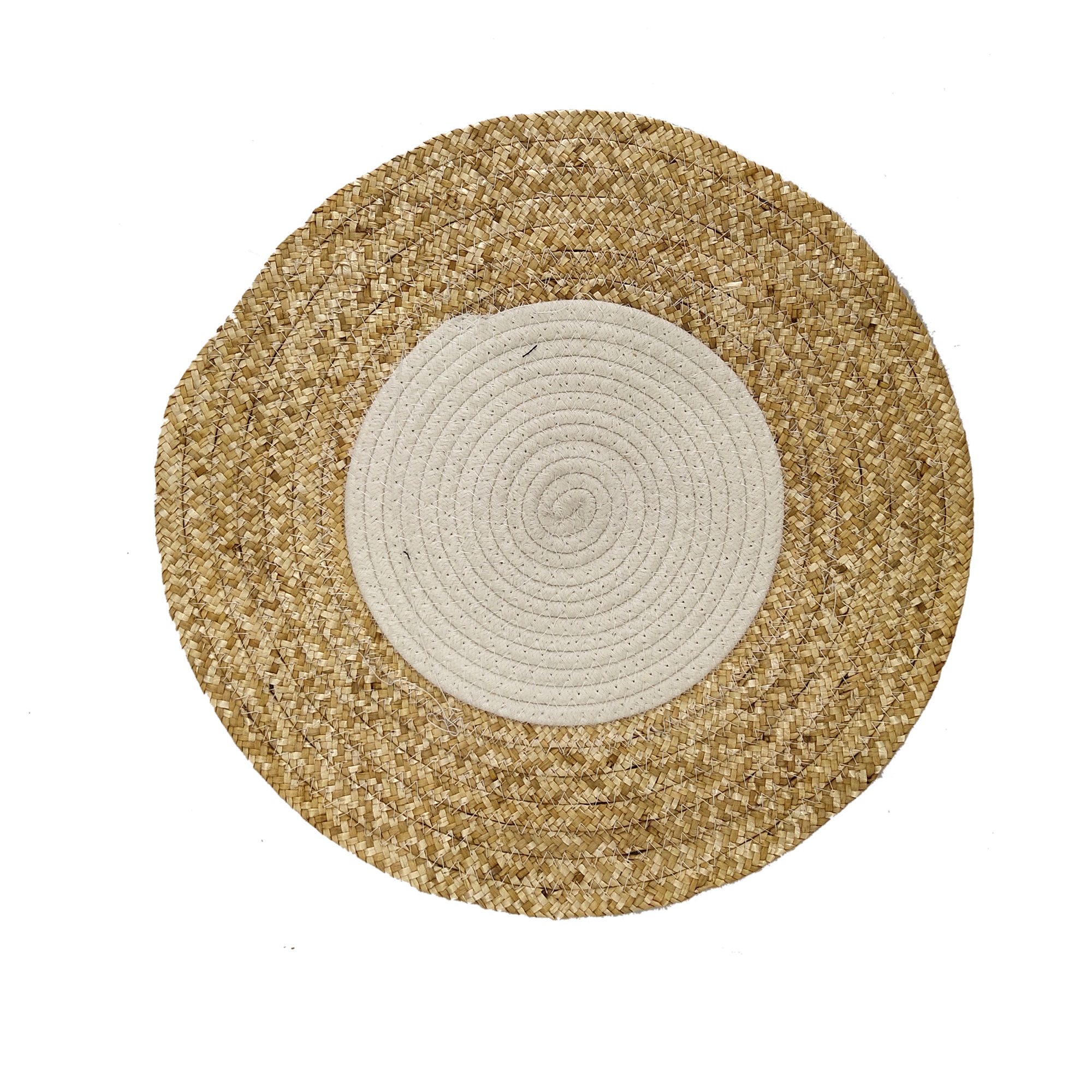 Wheat straw and cotton mixed mats